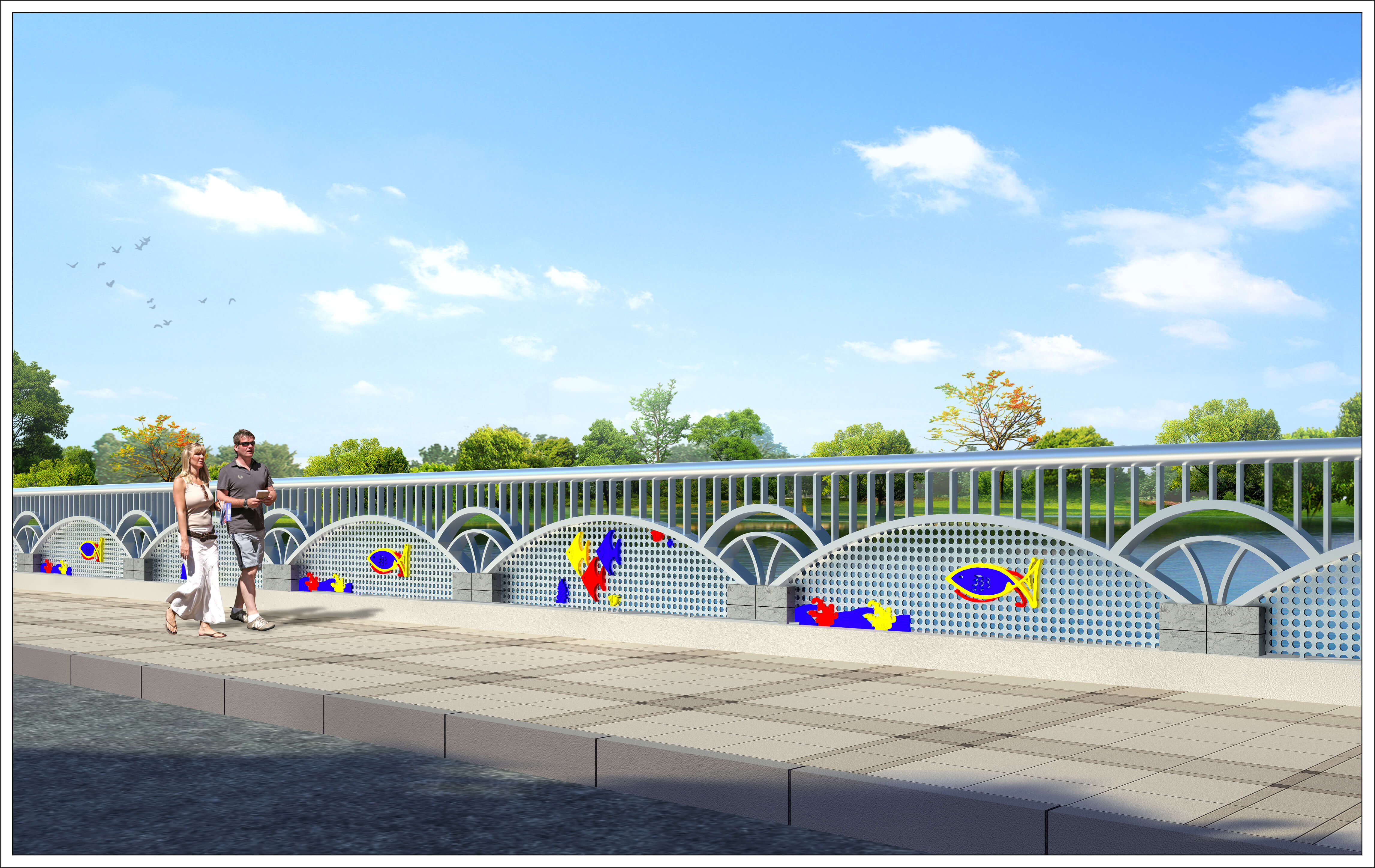 欧式石材栏杆护栏3d模型下载-【集简空间】「每日更新」